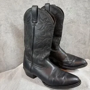 Ariat Heritage Men\'s Black Leather Cowboy Boots Size 11B  10002218 Ariat Men main image 3